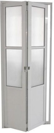 Porta Camarão Lambril Com Vidro Alumínio Branco Linha Design-0