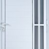 Porta Lambril Duas Torres Com Visor Alumínio Branco Linha Design-0